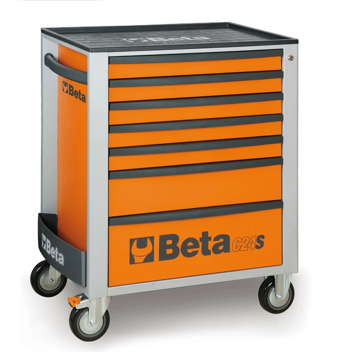 Beta 024002221 2400S O7/E-S Chariot à Outils Rempli 240 Pièces Orange – Image 2