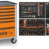 Beta 024002221 2400S O7/E-S Chariot à Outils Rempli 240 Pièces Orange