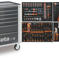 Beta '024002222 2400S G7/E-S Chariot D''outils Rempli 240 Pièces Gris'