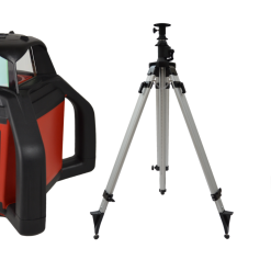 Futech 051.05.50.R-P Para DS Red Rotation Laser En Valise + Trépied 330 Cm + Règle 240 Cm