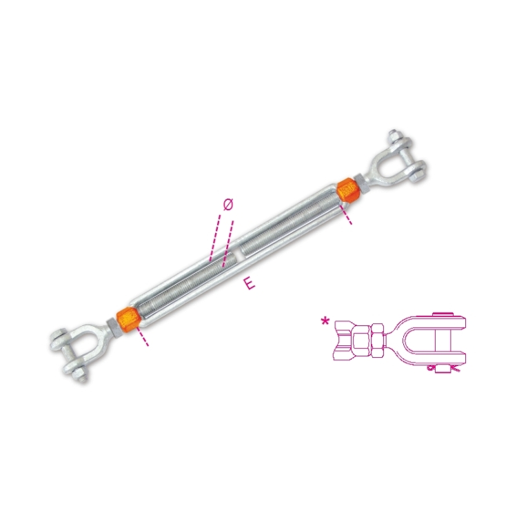 Beta 081090011 Tendeur Avec 2 Chapes M12X150 ? Mm â Image 2