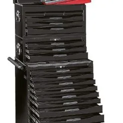 Teng Tools 122390125 MEGA MASTER Toolset TCMM1011NBK Chariot à Outils 1226 Pièces 'Black Edition'.