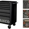 Bahco 1472K6BLACK-FULL3 Chariot à Outils Noir 130 Pièces
