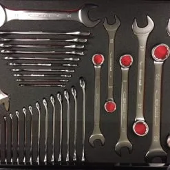 Bahco 1477K7GREY-FULL4 Chariot à Outils Gris 190 Pièces