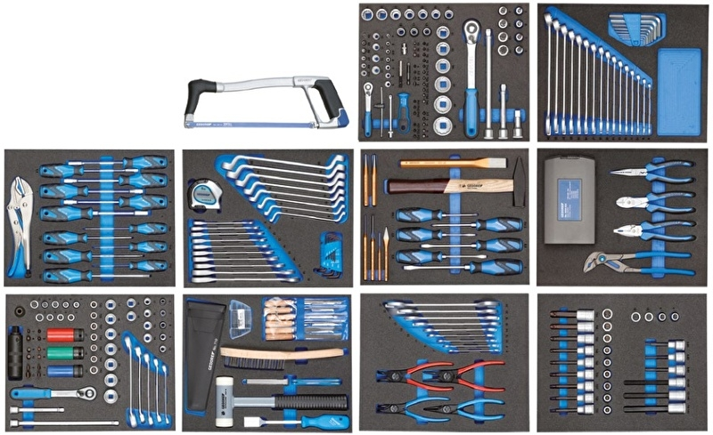 GEDORE 1504 Établi Mobile XL 308 Pièces Avec 7 Tiroirs 2980355 – Image 2