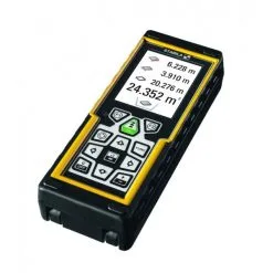 Stabila 18562 LD520 Télémètre Laser 200 M Avec Détection Numérique Des Cibles Par Caméra Intégrée Avec Visière