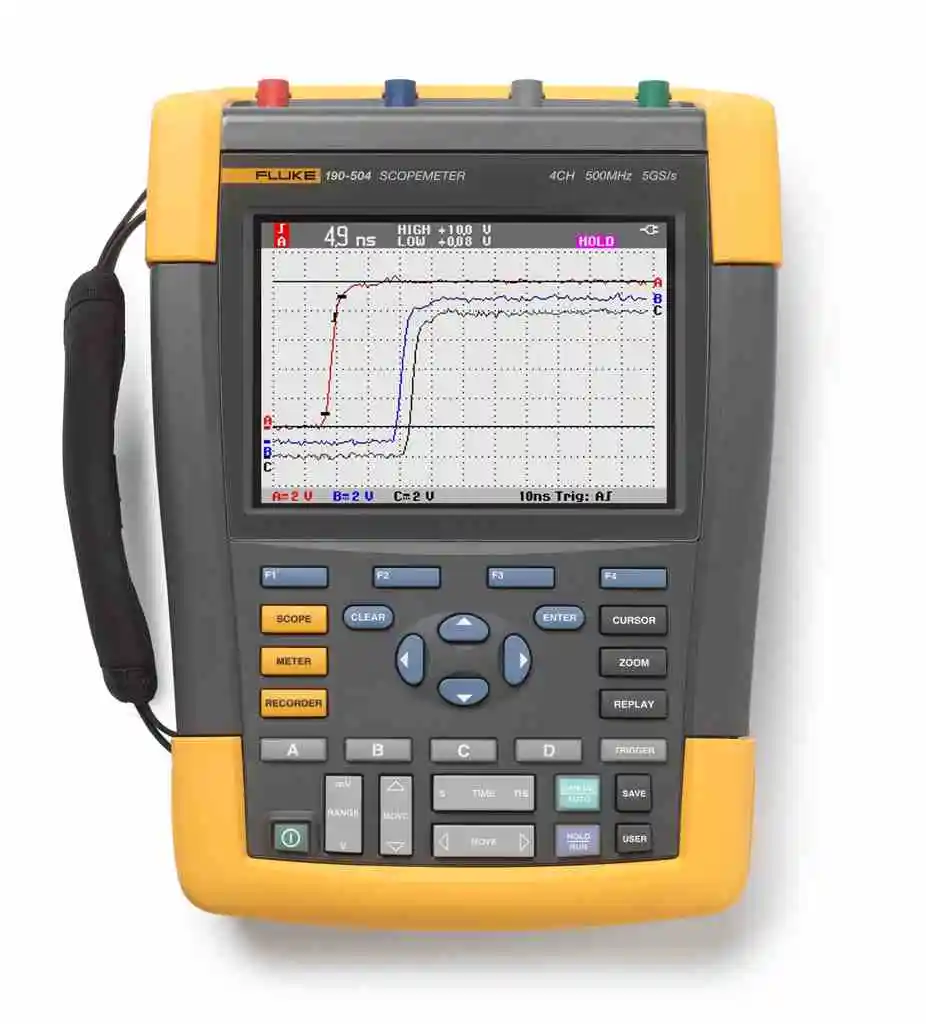 Fluke 190-504/EU Multimètre à 4 Canaux 500MHz EU – Image 2
