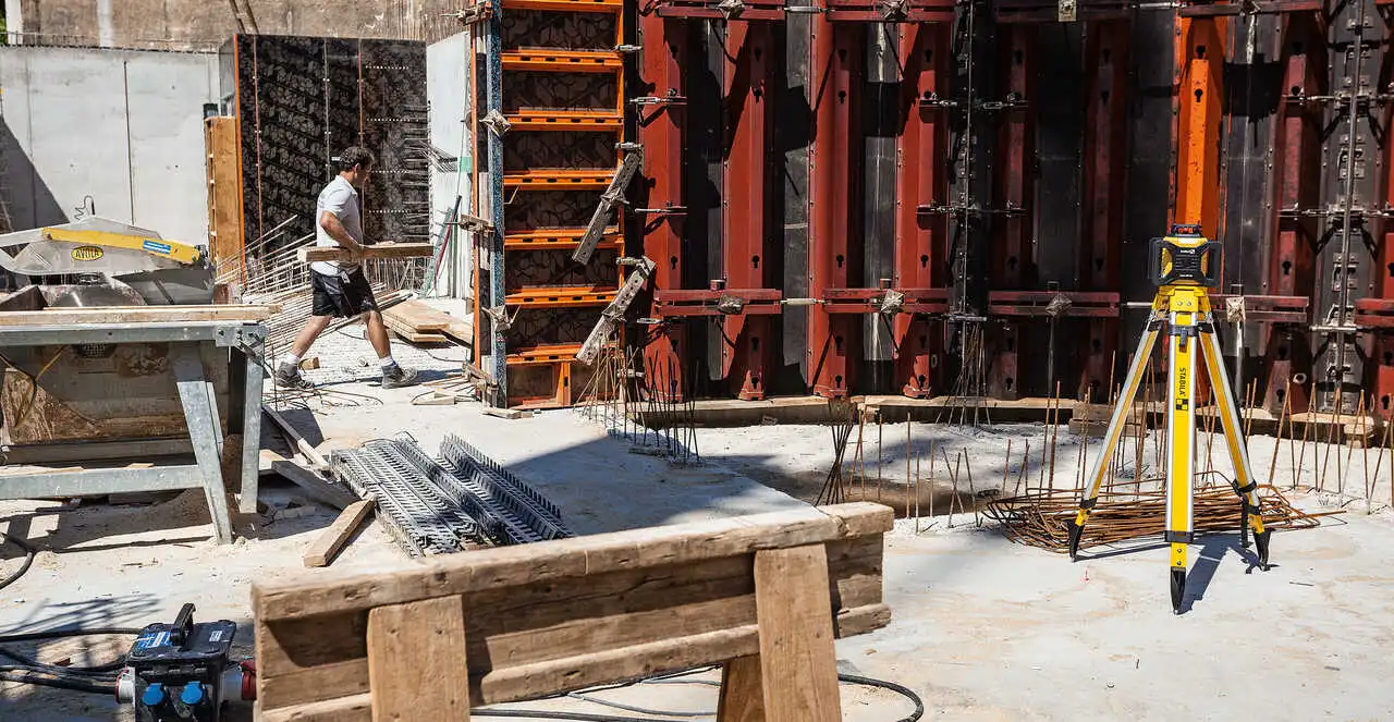 Stabila 19157 Laser Rotatif LAR 160 Rouge, Jeu De 5 Pièces – Image 6