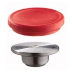 Bessey Accessoires 3101188 Plaque De Pression Interchangeable En Acier De Qualité Avec Couvercle En Plastique 4 Pièces Voor Profondeur De Serrage: 140-175 Mm