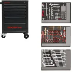 Gedore Red 3300031 R21560005 Chariot Pour Outils De Mécanicien Rempli 129 Pièces