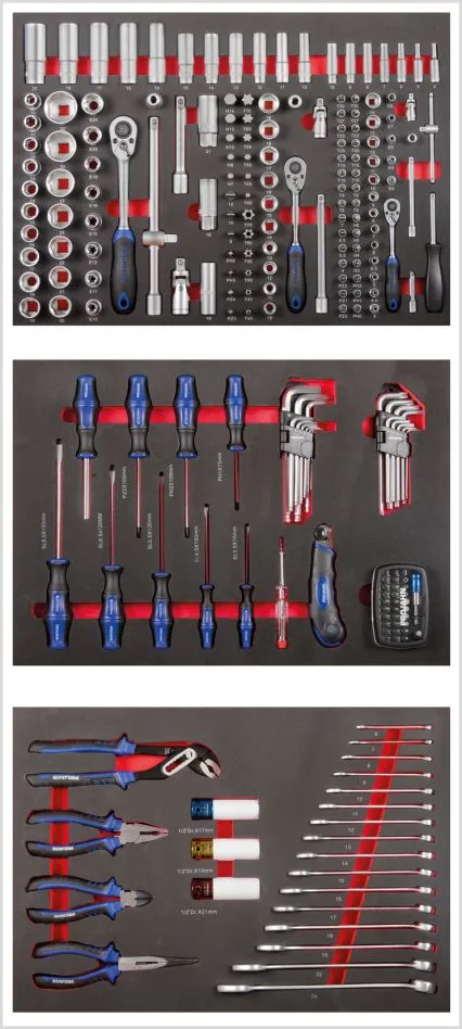PROJAHN 4901-591 Chariot D'atelier STAR Rempli Avec 6 Tiroirs 229 Pièces – Image 4