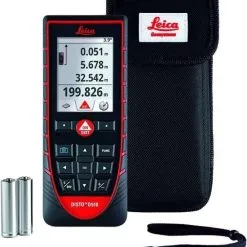 Leica Disto D510 Lasermètre Pour Extérieur Et Intérieur, Avec Une Portée De 200m, Caméra Et Bluetooth® 4.0 792290