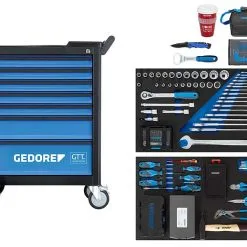 GEDORE GTT B-S-177 Chariot à Outils 177 Pièces 3106667