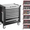 FACOM JETCM215GBNL Chariot à Outils Rempli 215 Pièces Noir