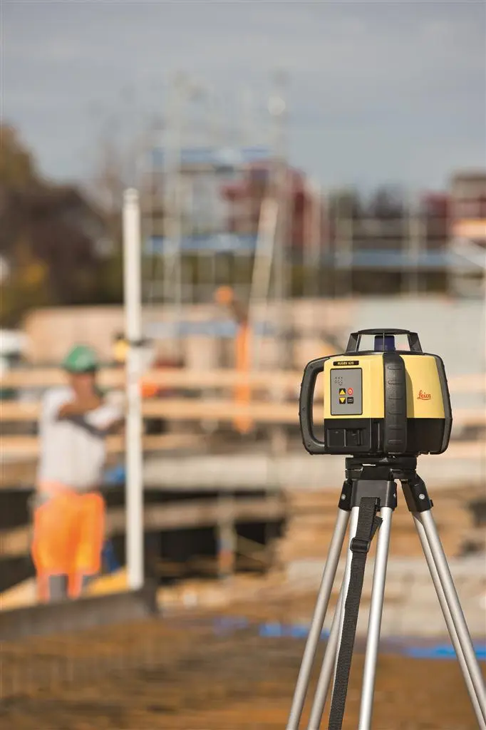 Leica Rugby 620 Laser De Construction à Nivellement Automatique + Rod Eye 160 6005986 – Image 3