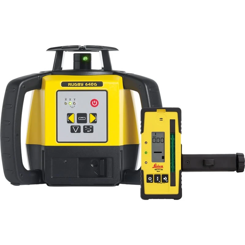 Leica Rugby 640G Laser Horizontal/vertical Autonivelant Vert + Rod Eye 120 + RC400 6011487 â Image 4