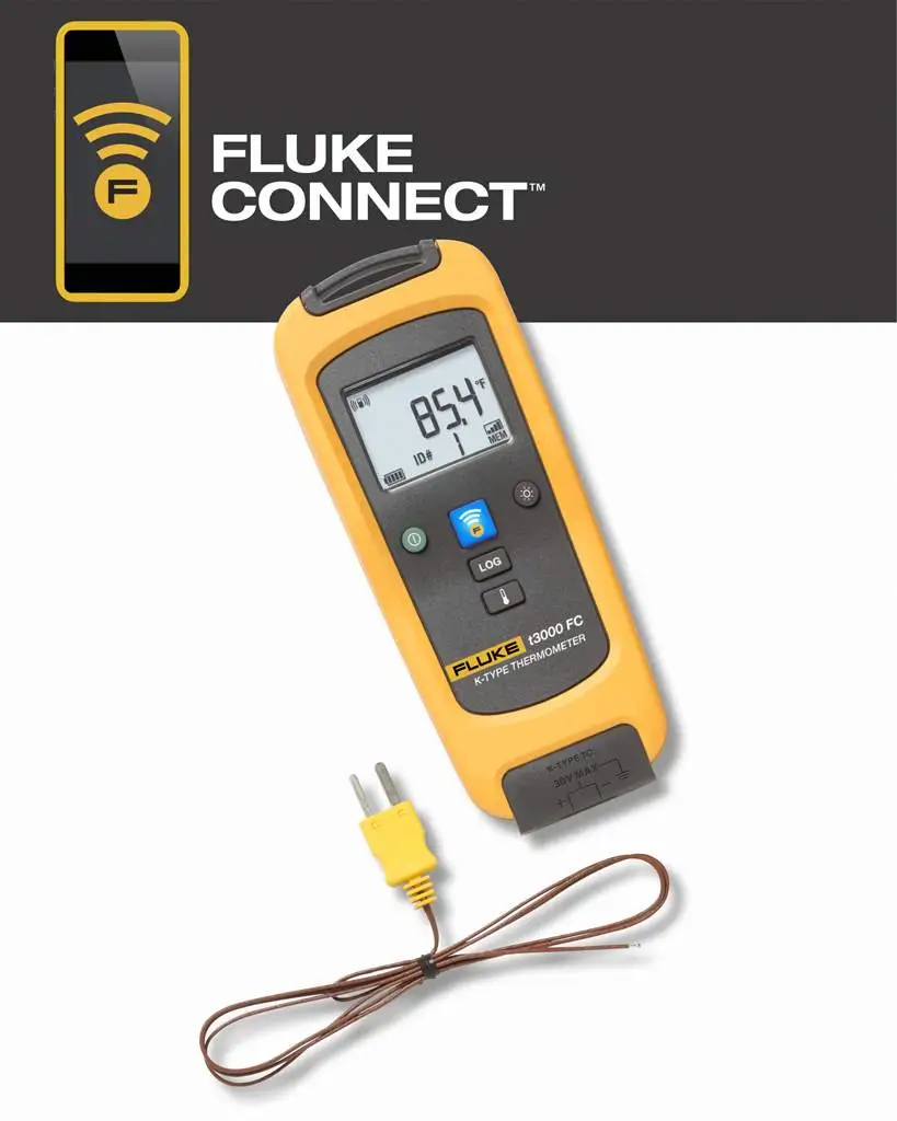 Fluke T3000 FC Module De Température Sans Fil Type K