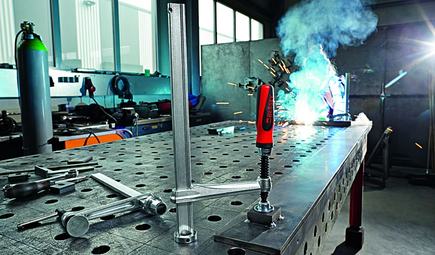 BESSEY TW28-30-12H Élément De Serrage Pour Tables De Soudage Avec Bras De Levier 300/120 – Image 6